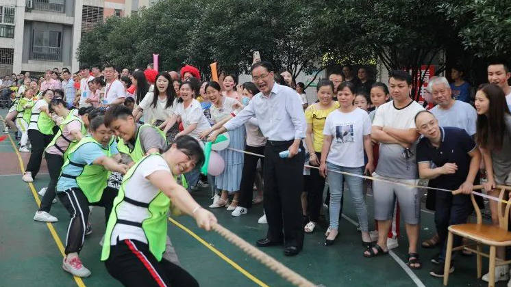 慶祝建黨100周年：BG大游集团電子舉行首屆拔河比賽