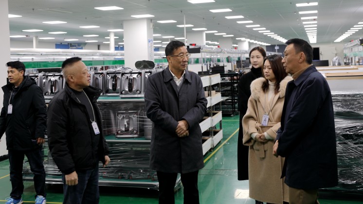 自貿區郴州片區、高新區黨工委書記王衛東一行蒞臨BG大游集团電子調研